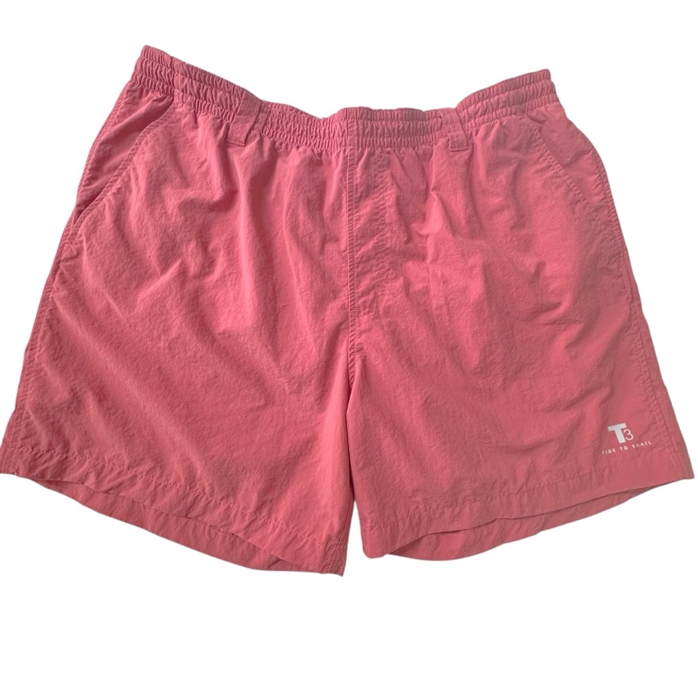 Southern Tide T3 Fairlead Performance Shorts Resort Coral Size XXL
